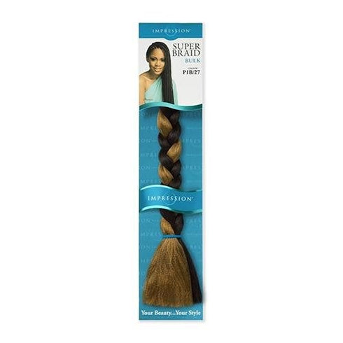 Impression Super Braid Bulk Plaits Braids Hair Extension 86" Long - All Colors